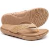 imageKuaiLu Womens Flip Flops Ladies Yoga Mat Comfortable Walking Thong Sandals With Plantar Fasciitis Arch Support Slip On Indoor Outdoor For SummerBeige