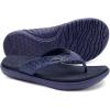 imageKuaiLu Womens Flip Flops Ladies Yoga Mat Comfortable Walking Thong Sandals With Plantar Fasciitis Arch Support Slip On Indoor Outdoor For SummerDark Blue