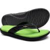 imageKuaiLu Womens Flip Flops Ladies Yoga Mat Comfortable Walking Thong Sandals With Plantar Fasciitis Arch Support Slip On Indoor Outdoor For SummerGreen Black