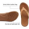 imageKuaiLu Womens Flip Flops Ladies Yoga Mat Comfortable Walking Thong Sandals With Plantar Fasciitis Arch Support Slip On Indoor Outdoor For SummerKhaki
