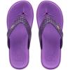 imageKuaiLu Womens Flip Flops Ladies Yoga Mat Comfortable Walking Thong Sandals With Plantar Fasciitis Arch Support Slip On Indoor Outdoor For SummerViolet Purple