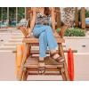 imageKuaiLu Womens Orthopedic Walking Sandals Ladies Recovery Sport Thick Athletic Cushion Outdoor Hiking Water Sandles Adjustable Strap Sandals with Comfortable Plantar Fasciitis Arch SupportBrown