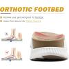 imageKuaiLu Womens Orthopedic Walking Sandals Ladies Recovery Sport Thick Athletic Cushion Outdoor Hiking Water Sandles Adjustable Strap Sandals with Comfortable Plantar Fasciitis Arch SupportBeige