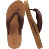 imageKuaiLu Flip Flops for Women with Arch Support Yoga Mat Comfortable Summer Beach Walking Thong Cushion Sandals Slip On Indoor OutdoorBrown Khaki
