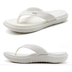imageKuaiLu Womens Flip Flops Ladies Yoga Mat Comfortable Walking Thong Sandals With Plantar Fasciitis Arch Support Slip On Indoor Outdoor For SummerAll White