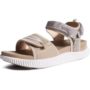 imageKuaiLu Womens Orthopedic Walking Sandals Ladies Recovery Sport Thick Athletic Cushion Outdoor Hiking Water Sandles Adjustable Strap Sandals with Comfortable Plantar Fasciitis Arch SupportBeige