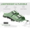 imageKuaiLu Womens Recovery Sandals With Comfortable Plantar Fasciitis Arch Support Orthotic Adjustable Thick Cushion Sport Slides Reduces Stress on Feet Joints ampamp Back PostExerciseOlive Green
