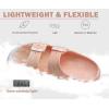 imageKuaiLu Womens Recovery Sandals With Comfortable Plantar Fasciitis Arch Support Orthotic Adjustable Thick Cushion Sport Slides Reduces Stress on Feet Joints ampamp Back PostExerciseCamo Pink