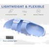 imageKuaiLu Womens Recovery Sandals With Comfortable Plantar Fasciitis Arch Support Orthotic Adjustable Thick Cushion Sport Slides Reduces Stress on Feet Joints ampamp Back PostExerciseCamo Blue