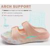 imageKuaiLu Womens Recovery Sandals With Comfortable Plantar Fasciitis Arch Support Orthotic Adjustable Thick Cushion Sport Slides Reduces Stress on Feet Joints ampamp Back PostExerciseCamo Pink