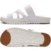 imageKuaiLu Womens Orthopedic Sandals With Comfortable Arch Support Cushion Yoga Mat Slides Fashion Summer Beach Flat Sandles Adjustable Open Toe Travel Outdoor Plantar Fasciitis Flip Flops US Size 511Bride White