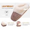 imageKuaiLu Womens House Platform Slippers Warm Faux Suede Fuzzy Thick Cushioned Yoga Foam Shoes Ladies Slipper Home Lightweight Slip on Indoor Outdoor NonSlip Hard SoleBeige