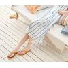 imageKuaiLu Womens Flip Flops With Arch Support Comfortable Yoga Mat Cushion Thong Leather Sandals for Ladies Fashion Slip On Summer Beach Walking Slides Indoor Outdoor Travel Orthotic SlippersKhaki