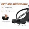 imageKuaiLu Womens Rhinestone Flip Flops with Comfort Arch Support Yoga Mat Cushion Sandals Fashion Summer Beach Travel Orthotic Walking Thong Sandles Slip on Plantar Fasciitis Indoor Outdoor ShoesBlack