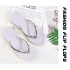 imageKuaiLu Womens Rhinestone Flip Flops with Comfort Arch Support Yoga Mat Cushion Sandals Fashion Summer Beach Travel Orthotic Walking Thong Sandles Slip on Plantar Fasciitis Indoor Outdoor ShoesSilver White