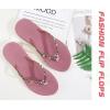 imageKuaiLu Womens Rhinestone Flip Flops with Comfort Arch Support Yoga Mat Cushion Sandals Fashion Summer Beach Travel Orthotic Walking Thong Sandles Slip on Plantar Fasciitis Indoor Outdoor ShoesPink