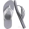 imageKuaiLu Womens Flip Flops With Arch Support Comfortable Yoga Mat Cushion Thong Leather Sandals for Ladies Fashion Slip On Summer Beach Walking Slides Indoor Outdoor Travel Orthotic SlippersGrey