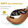 imageKuaiLu Womens Arch Support Flip Flops Ladies Comfort Lightweight Soft Yoga Mat Cushion Walking Thong SandalsBlack Khaki