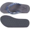 imageKuaiLu Womens Arch Support Flip Flops Ladies Comfort Lightweight Soft Yoga Mat Cushion Walking Thong SandalsBlue Grey