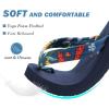 imageKuaiLu Womens Arch Support Flip Flops Ladies Comfort Lightweight Soft Yoga Mat Cushion Walking Thong SandalsNavy Blue