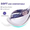 imageKuaiLu Womens Arch Support Flip Flops Ladies Comfort Lightweight Soft Yoga Mat Cushion Walking Thong SandalsPurple White