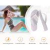 imageKuaiLu Womens Flip Flops Ladies Yoga Mat Platform Thong Sandals Dressy Womans Lightweight Summer Slip On Beach Flip Flop Sandles Soft Cushion Footbed Arch SupportAll White