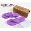 imageKuaiLu Womens Flip Flops Ladies Yoga Mat Platform Thong Sandals Dressy Womans Lightweight Summer Slip On Beach Flip Flop Sandles Soft Cushion Footbed Arch SupportPurple