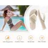 imageKuaiLu Womens Flip Flops Ladies Yoga Mat Platform Thong Sandals Dressy Womans Lightweight Summer Slip On Beach Flip Flop Sandles Soft Cushion Footbed Arch SupportOffwhite