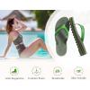 imageKuaiLu Womens Flip Flops Ladies Yoga Mat Platform Thong Sandals Dressy Womans Lightweight Summer Slip On Beach Flip Flop Sandles Soft Cushion Footbed Arch SupportGreen