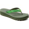 imageKuaiLu Womens Flip Flops Ladies Yoga Mat Platform Thong Sandals Dressy Womans Lightweight Summer Slip On Beach Flip Flop Sandles Soft Cushion Footbed Arch SupportGreen