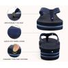 imageKuaiLu Womens Flip Flops Ladies Yoga Mat Platform Thong Sandals Dressy Womans Lightweight Summer Slip On Beach Flip Flop Sandles Soft Cushion Footbed Arch SupportDark Blue