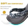 imageKuaiLu Flip Flops for Women with Arch Support Yoga Mat Comfortable Summer Beach Walking Thong Cushion Sandals Slip On Indoor OutdoorGrey