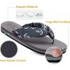 imageKuaiLu Flip Flops for Women with Arch Support Yoga Mat Comfortable Summer Beach Walking Thong Cushion Sandals Slip On Indoor OutdoorGrey