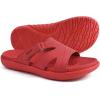imageKuaiLu Womens Fashion Orthotic Slides Ladies Lightweight Athletic Yoga Mat Sandals Slip On Thick Cushion Slippers Sandals With Comfortable Plantar Fasciitis Arch SupportRed