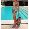 imageKuaiLu Gladiator Sandals for Women with Comfortable Arch Support Summer Beach Walking Fisherman Slides Boho Outfits Slip on Cushion Shoes Indoor OutdoorPurple