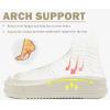 imageKuaiLu Mens Casual Sandals with Comfortable Orthopedic Arch Support Summer Beach Walking Shoes Cushion Slides Slip on Indoor OutdoorBeige