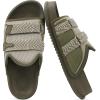 imageKuaiLu Mens Orthotic Sandals Comfortable Arch Support Fabric Sandal Slippers Shoes Man Casual Summer Cushion Slides Slip On Indoor Outdoor  Ultrasoft Comfort Fit FootbedGreen