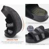 imageKuaiLu Mens Orthotic Sandals Comfortable Arch Support Fabric Sandal Slippers Shoes Man Casual Summer Cushion Slides Slip On Indoor Outdoor  Ultrasoft Comfort Fit FootbedBlack