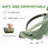 imageKuaiLu Womens Rhinestone Flip Flops with Comfort Arch Support Yoga Mat Cushion Sandals Fashion Summer Beach Travel Orthotic Walking Thong Sandles Slip on Plantar Fasciitis Indoor Outdoor ShoesGreen