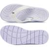 imageKuaiLu Comfortable Flip Flops for Women with Arch Support Summer Beach Walking Thong Sandals Slip On Indoor OutdoorAll White