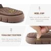 imageKuaiLu Comfortable Flip Flops for Women with Arch Support Summer Beach Walking Thong Sandals Slip On Indoor OutdoorBrown