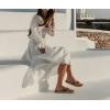 imageKuaiLu Comfortable Flip Flops for Women with Arch Support Summer Beach Walking Thong Sandals Slip On Indoor OutdoorBrown