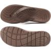 imageKuaiLu Comfortable Flip Flops for Women with Arch Support Summer Beach Walking Thong Sandals Slip On Indoor OutdoorBrown