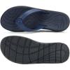 imageKuaiLu Comfortable Flip Flops for Women with Arch Support Summer Beach Walking Thong Sandals Slip On Indoor OutdoorNavy Blue
