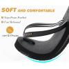 imageKuaiLu Womens Arch Support Flip Flops Comfortable Yoga Mat Slip on Summer Beach Walking Thong Cushion SandalsBlack