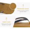 imageKuaiLu Womens Arch Support Flip Flops Comfortable Yoga Mat Slip on Summer Beach Walking Thong Cushion SandalsBlack Khaki