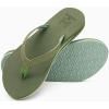 imageKuaiLu Womens Arch Support Flip Flops Comfortable Yoga Mat Slip on Summer Beach Walking Thong Cushion SandalsGreen