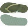 imageKuaiLu Womens Arch Support Flip Flops Comfortable Yoga Mat Slip on Summer Beach Walking Thong Cushion SandalsGreen