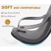 imageKuaiLu Womens Arch Support Flip Flops Comfortable Yoga Mat Slip on Summer Beach Walking Thong Cushion SandalsGrey