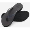 imageKuaiLu Womens Arch Support Flip Flops Comfortable Yoga Mat Slip on Summer Beach Walking Thong Cushion SandalsPure Black